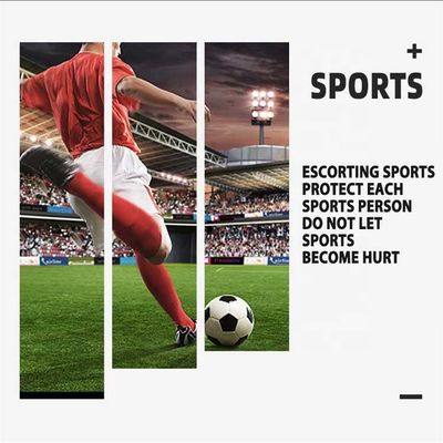 Spessore standard calze sportive maschili ad altezza ginocchio per indumenti comodi e traspiranti