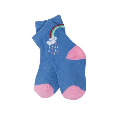 Calzini per bambini ecologici Calzini per bambini di cotone sostenibile senza stampa