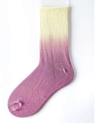Calzini estivi a grappolo a colorazione per uomini e donne Calzini da pattinaggio monocilindrico di cotone colorati