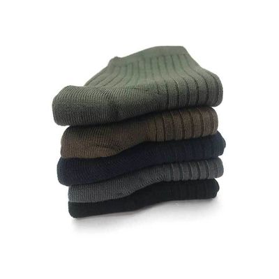 Calzini di design a maglia a misura calzini a caviglia spessa calzini di bambù con cinque colori