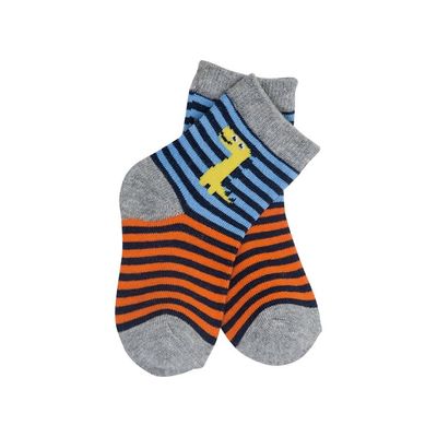 Calzini per neonati Spessore standard Blu Magliato Lungo Respirabile di cotone Modello carino