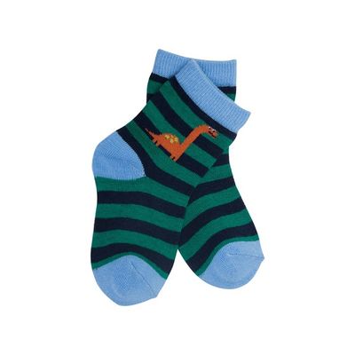 Calzini per neonati Spessore standard Blu Magliato Lungo Respirabile di cotone Modello carino