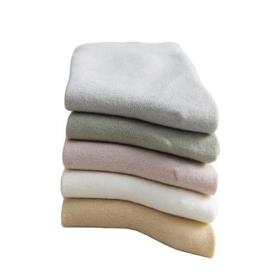 Miglior scelta per le donne calzini in bambù antiscivolo soffici solidi spessi calzini a maglia tipo casual