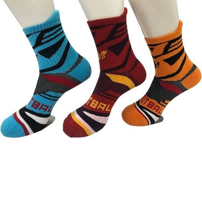 Calzini da ginnastica a presa solida personalizzati per anti-slip LZ-21-antilsip 01