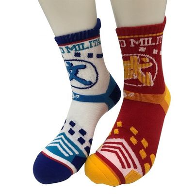 Calzini da ginnastica a presa solida personalizzati per anti-slip LZ-21-antilsip 01