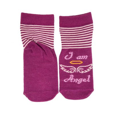 Nessun rilevamento dell'ago Happy neonato Slouch calzini alti per bambini ragazza calzini lunghi 12-24M