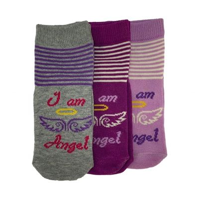 Nessun rilevamento dell'ago Happy neonato Slouch calzini alti per bambini ragazza calzini lunghi 12-24M