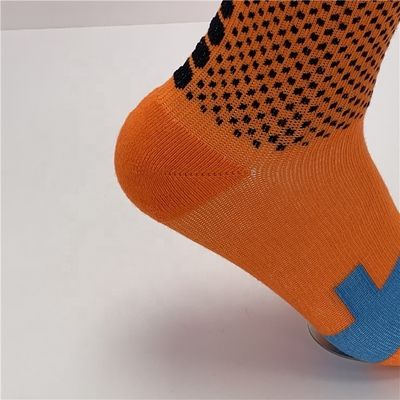 Custom made logo stampato compressione sci di cotone stile calzini sportivi per l'inverno adulti