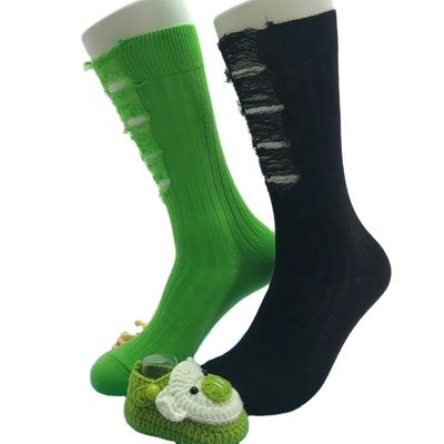 Magliette a maglia a doppio ago di cotone per donne in nero retrò