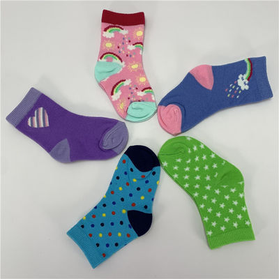 Calzini di bellezza a caviglia alta per tutte le stagioni cotone spessore OEM biologico moda per bambini