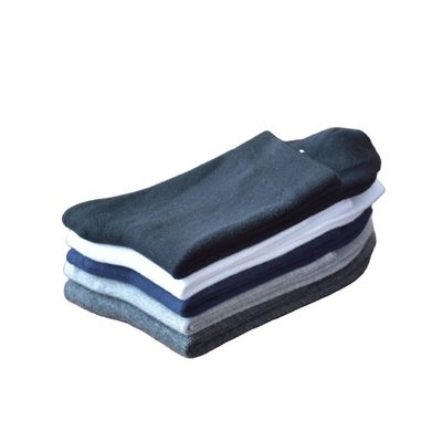 Calzini da uomo in bambù a maglia 100% cotone calzini da uomo a maglia