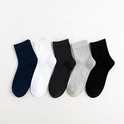 Calzini da uomo in bambù a maglia 100% cotone calzini da uomo a maglia