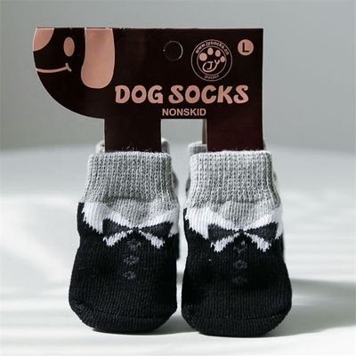 4PCS Calzature calde per cuccioli di cane Calzature per animali da compagnia morbide e traspiranti Magliette per cani piccoli Stile di squadra alta