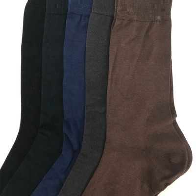 15% Polyamide Solid Pattern Calze da uomo per lavoro e abbigliamento casual Disegno personalizzato