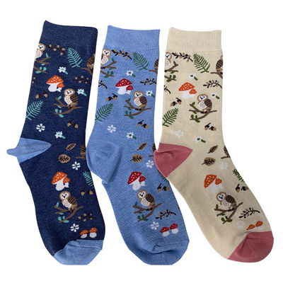 Disegno Jacquard personalizzato Calzini da squadra Modello di cartone animato carino e divertente per adulti unisex