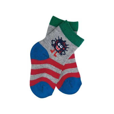 70%Cottone 28%Polyester 2%Spandex Inverno Bambini Bambini Calzini a maglia spessi traspiranti