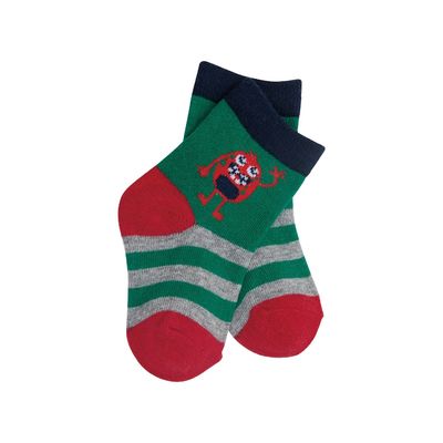70%Cottone 28%Polyester 2%Spandex Inverno Bambini Bambini Calzini a maglia spessi traspiranti
