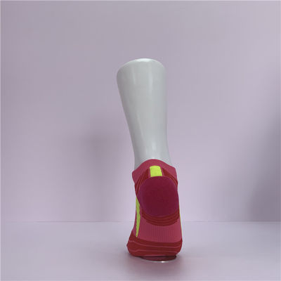 44% di cotone 35% di poliammide 19% di poliestere 2% di spandex tessuto calze sportive per uomini donne