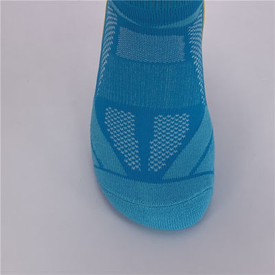 44% di cotone 35% di poliammide 19% di poliestere 2% di spandex tessuto calze sportive per uomini donne