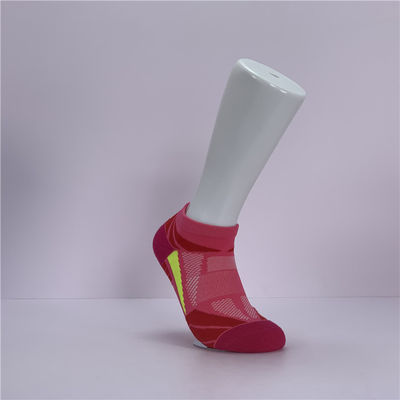 44% di cotone 35% di poliammide 19% di poliestere 2% di spandex tessuto calze sportive per uomini donne