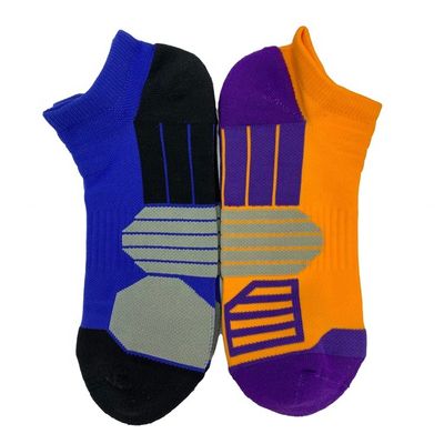 OEM Custom pettinato cotone camminata sportiva caviglia corto taglio calzini a maglia per uomini 39-41