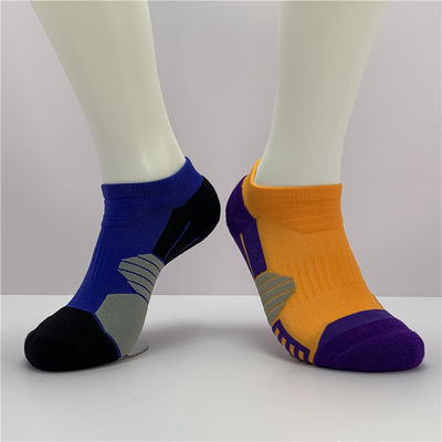 OEM Custom pettinato cotone camminata sportiva caviglia corto taglio calzini a maglia per uomini 39-41