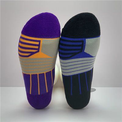 OEM Custom pettinato cotone camminata sportiva caviglia corto taglio calzini a maglia per uomini 39-41