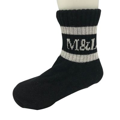 Calzini antiscivolo per bambini a maglia con strisce carine 80% cotone pettinato, 18% poliammide