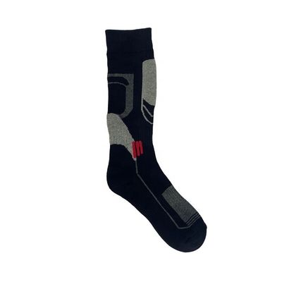 Logo personalizzato calze sportive da uomo colorate di cotone da corsa per la stagione invernale