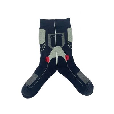 Logo personalizzato calze sportive da uomo colorate di cotone da corsa per la stagione invernale