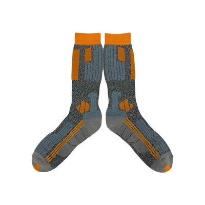 Logo personalizzato calze sportive da uomo colorate di cotone da corsa per la stagione invernale