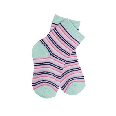 Calzini caldi per bambine spessore standard e design a strisce