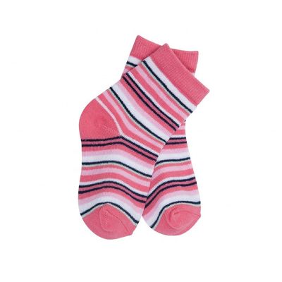 Calzini caldi per bambine spessore standard e design a strisce