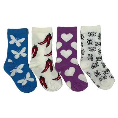 Calzini per bambini di design di cotone respirabile antiscivolo carino cartone animato stampa calzini per bambini per l'inverno