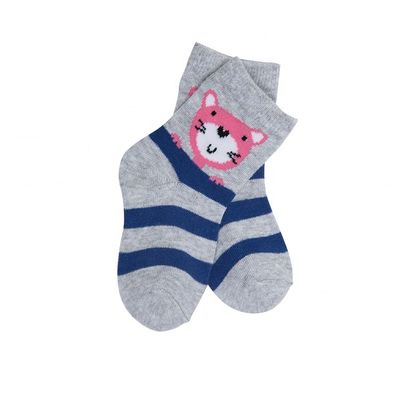 Nessun rilevamento degli aghi calze da bambina cotone respirabile antiscivolo cartone animato stampa personalizzata
