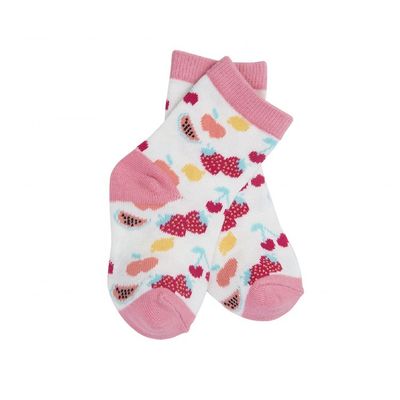 Nessun rilevamento degli aghi calze da bambina cotone respirabile antiscivolo cartone animato stampa personalizzata