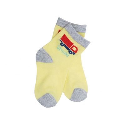 Calzini da personaggio di cartone animato per bambini 12-24M 70% cotone 28%poliestere 2% spandex