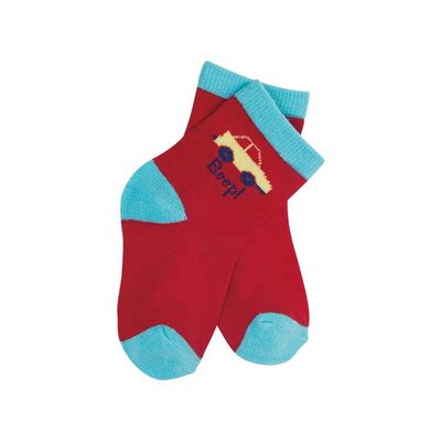 Calzini da personaggio di cartone animato per bambini 12-24M 70% cotone 28%poliestere 2% spandex