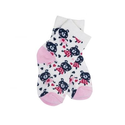 BG113-117 Calzini di bellezza per bambine in cotone biologico