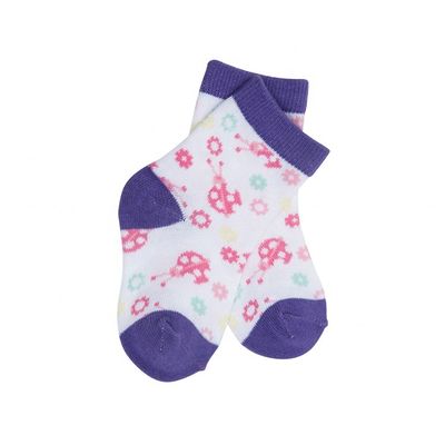 Calzini da bambino di cotone biologico grigio Bambino Cute Stampa traspirante Calzini secchi veloci Disegno personalizzato