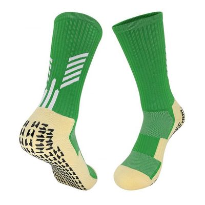 Calzini da calcio anti-slip di tessuto poliammido per la presa a compressione personalizzata
