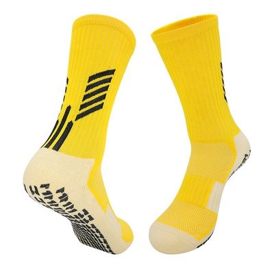 Calzini da calcio anti-slip di tessuto poliammido per la presa a compressione personalizzata
