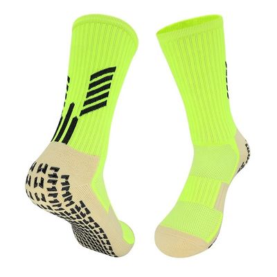 Calzini da calcio anti-slip di tessuto poliammido per la presa a compressione personalizzata