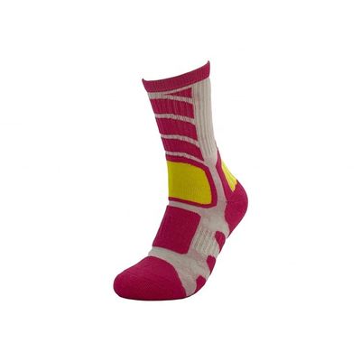 Stagione primaverile Calzini sportivi con caviglia verde rosso per uomini Calzini sportivi stampati a secco veloce