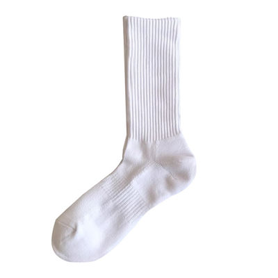 Calzini sportivi in cotone unisex, non scivoloso, presa per equipaggio, con 85% cotone pettinato, 10% poliestere