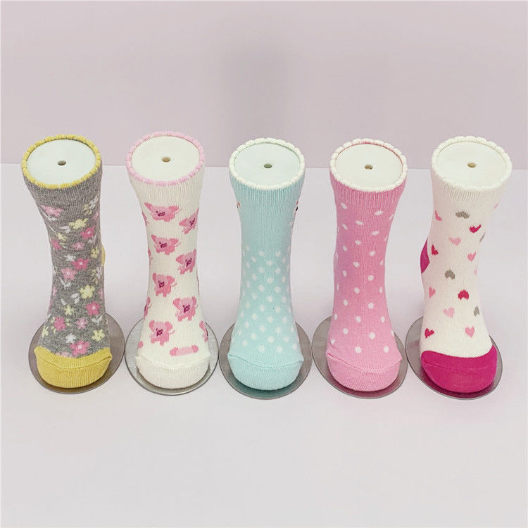 Grigie calze anti-slip per bambini stagione invernale calze per bambini
