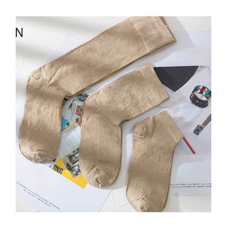 75% Hem 23% Polyamide 2% Spandex Calzini da donna per l'estate Igroscopici e a prova di odore