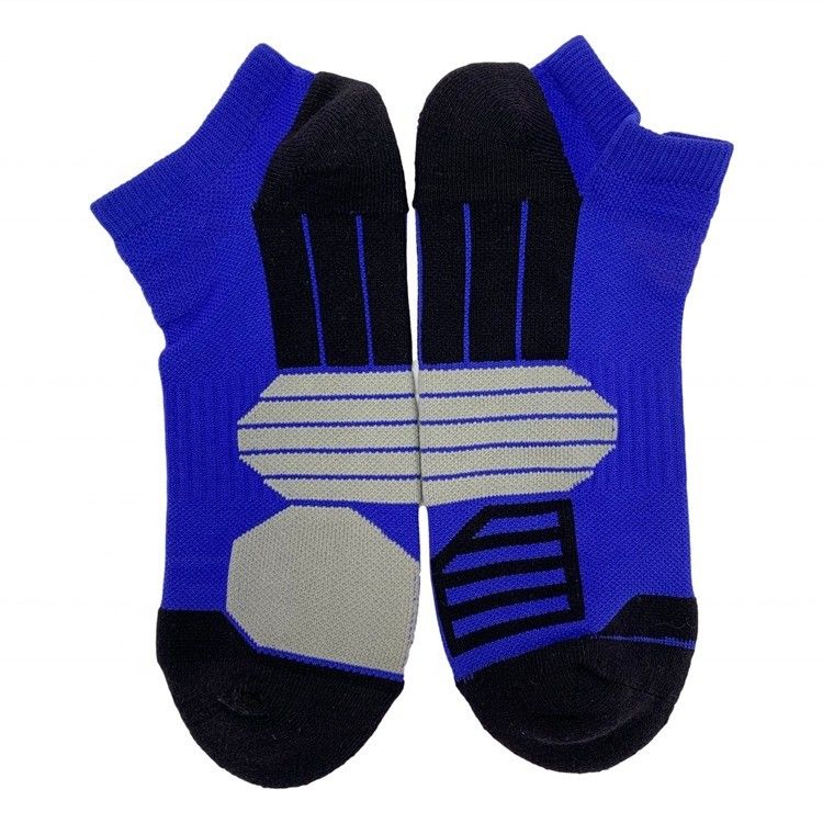 Calzini sportivi per caviglie in stile regolare unisex con design antiscivolo e tecnologia di asciugatura rapida