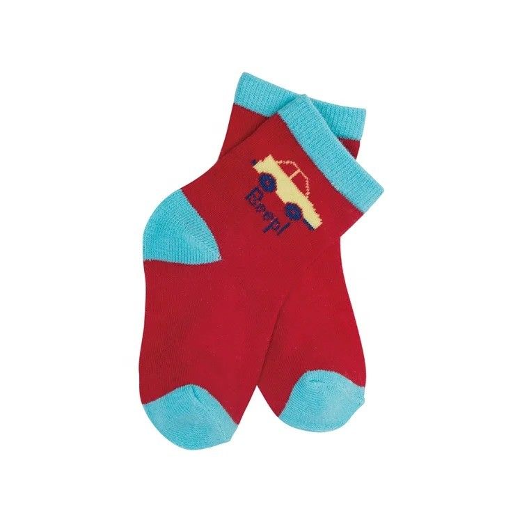 Cartoon Pattern Kids calze in materiale di cotone morbido e traspirante Perfetto per i bambini