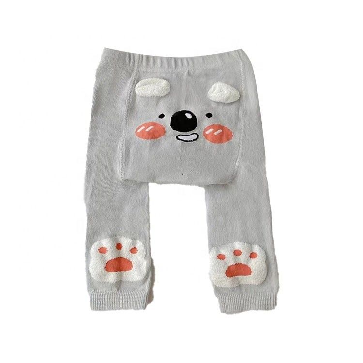 2-4 anni Leggings stretti per bambini con modello carino Spesso e adatto alla pelle in cinque colori